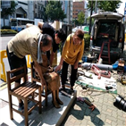 소녀상,부산,파손