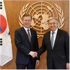 대통령,사무총장,북한,지원