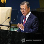 연설,대통령,대표단,북한