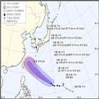 일본,콩레이,부근,오키나와,태풍