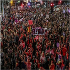 후보,보우소나,시위,여성,브라질,대선,보우소나루