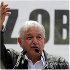 대통령,멕시코,트럼프,미국,암로,당선인,이민