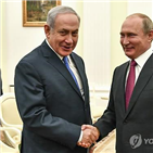이스라엘,러시아,네타냐후,푸틴