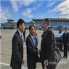 폼페이,장관,방북,블룸버그,통신,부위원장,면담