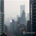 초미세먼지,주의보,지역