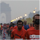 뉴델리,대기오염,인도,전자파,장비,대회