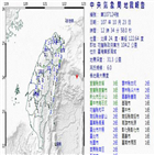 지진,대만,이번