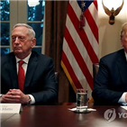 매티스,트럼프,장관,대한,사퇴