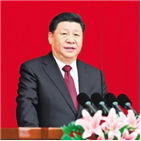 중국,주석,시진핑,전면,공산당,개혁