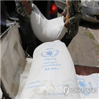 예멘,반군,식량,구호,사나