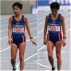 북한,대구시,참가,쌍둥이,선수,대구국제마라톤대회