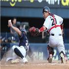 수비,유강남,포수,시즌,LG,선수,리그