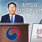 최저임금,개편,기업,속도조절,전문가,토론회,결정체