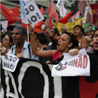 시위,상파울루,인상,대중교통요금,경찰,요금