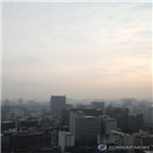 초미세먼지,주의보