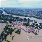 지역,폭우,인도네시아,산사태