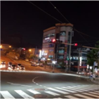 투광기,설치,건널목