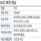 텐센트,카카오,넥슨,인수후보,베인캐피털,일본,인수