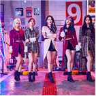 워너비,엠카운트다운