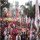 연금개혁,연금개혁안,노동계,시위,정부,브라질,올해,하원