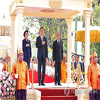 캄보디아,양국,국왕,대통령,발전,시하모니