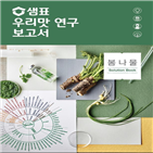 봄나물,샘표,보고서