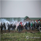 가자지구,팔레스타인,이스라엘,시위,팔레스타인인,이스라엘군