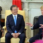 대통령,북한,관계,아주,대해,가지,생각,트럼프,한국,위원장