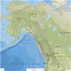 지진,규모,알래스카,피해