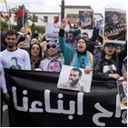 활동가,시위,모로코,반정부,리프,집회