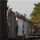 열차,이민자,멕시코,이동,단속