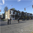 볼티모어,주택가,현장