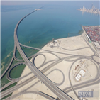 쿠웨이트,현대건설,교량,공사,진행,설계,인공섬,해상교량,시공,셰이크