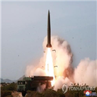미사일,북한,단거리,발사,공개,발사체,방사포,전술유도무기