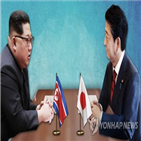 북한,일본,아베,총리,정상회담,방침,북일,대화,정부,문제