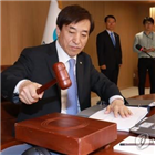 위원,수준,회의,의견,인하,동결,기준금리,경제,금통위