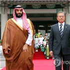 왕세자,협력,사우디,대통령,사우디아라비아,무함마드,분야,평화