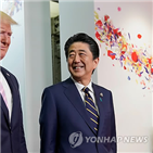 일본,트럼프,아베,대통령,대해,회담,정상