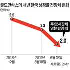 한국,근로시간,단축,골드만삭스,보고서