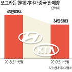 중국,판매량,구조조정,현대,보복,사드,기간