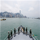 홍콩,중국,인민해방군,입법회,공개,점거,사진,훈련,사태,홍콩섬