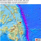 필리핀,지진,규모,발생