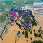 폭우,피해,중국,이재민,발생