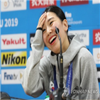 김수지,한국,메달,다이빙,대표팀,축하,아시안게임