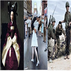 역사,전쟁,흑백사진,사진,컬러