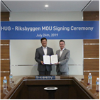 대한,스웨덴,체결