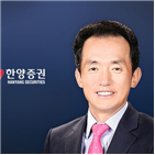 실적,한양증권,기록