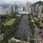 홍콩,집회,중국,31일,행진,평화시위