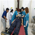 사고,라오스,의료진,서울아산병원