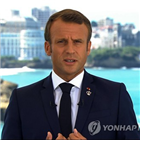 마크롱,무역,대통령,설득